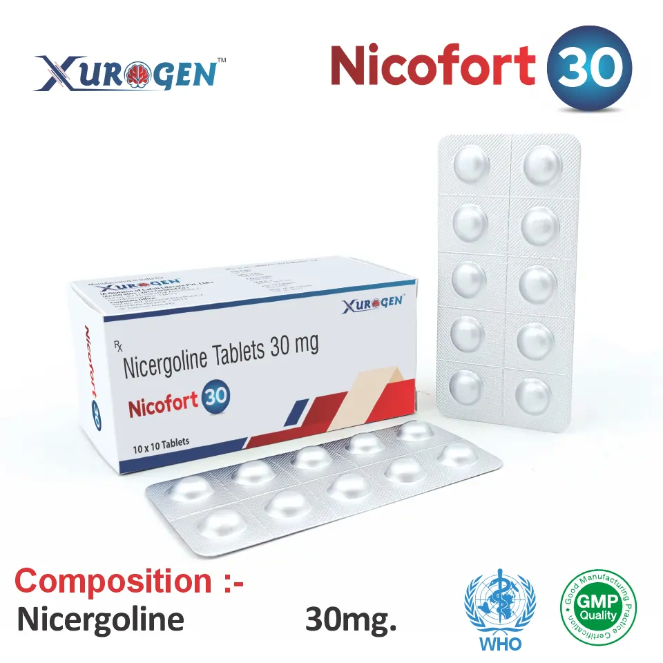 Nicergoline 30 mg Tablet PCD Pharma Franchise
